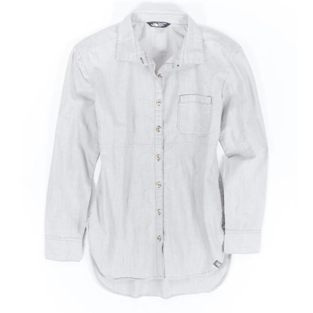 (Dark grey) North face women’s button up